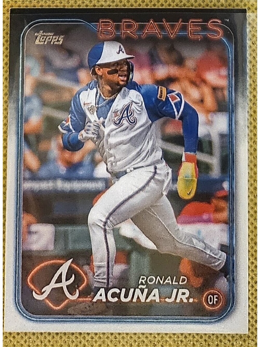 2024 Topps Series 1 Ronald Acuna Jr. #1 Atlanta Braves